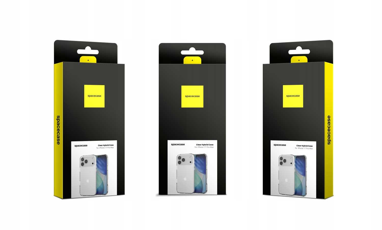 Spacecase Clear Hybrid Case Iphone 17 Pro Max