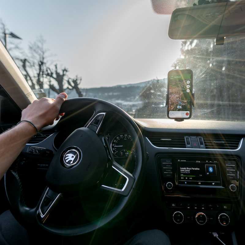 Spacecase Car Holder SC01 Dash/Windshield black