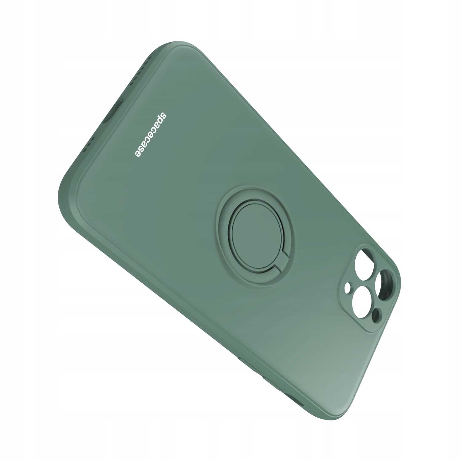 Spacecase Silicone Ring Iphone 11 Pro Dark Green
