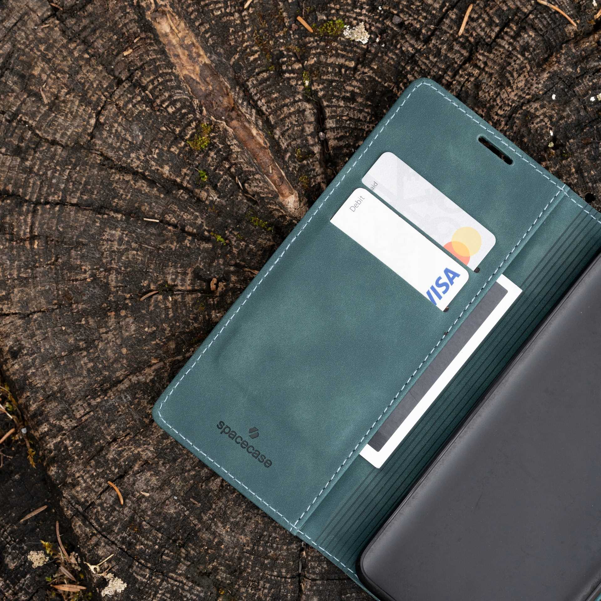 Spacecase Wallet Redmi Note 8 Pro Blue