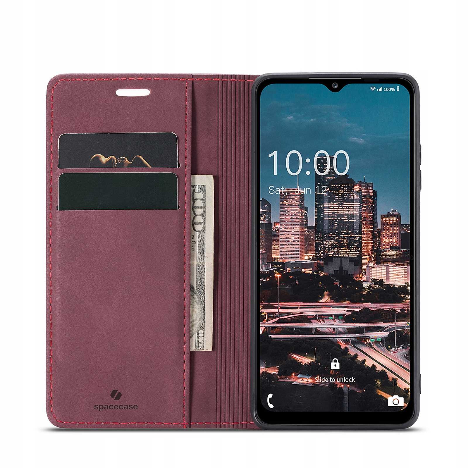 Spacecase Wallet Galaxy A14 5G Red