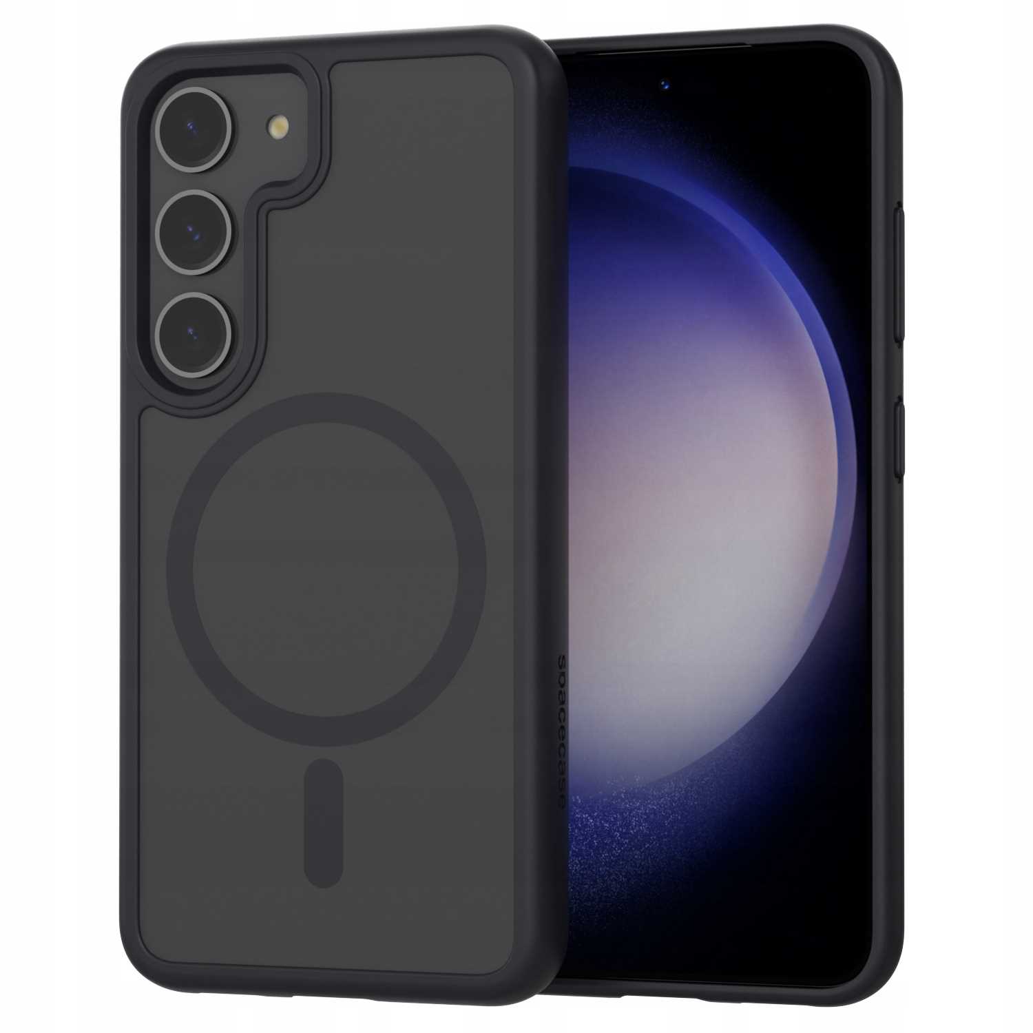 Spacecase Hybrid Mag Galaxy S23 black