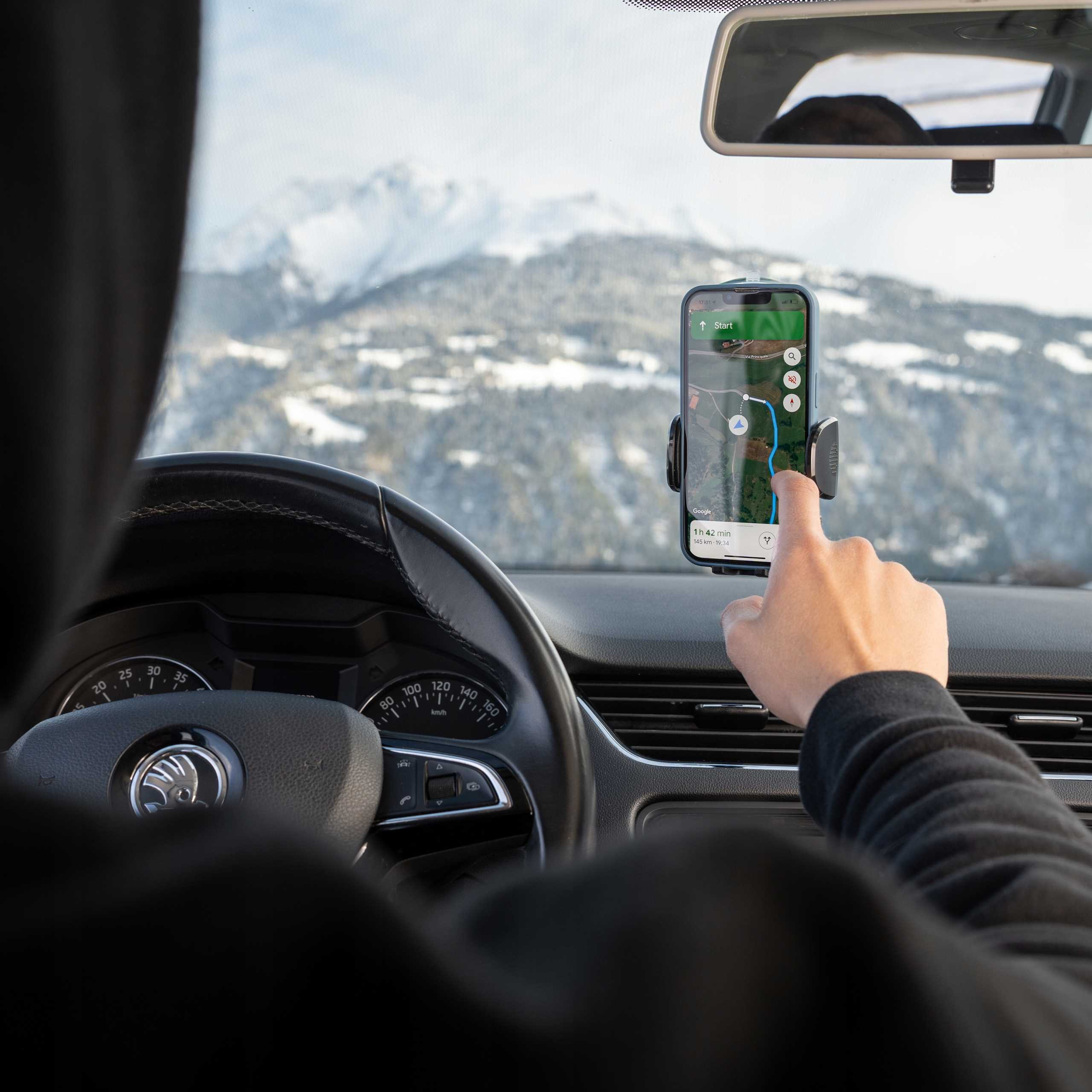 Spacecase Car Holder Sc17 Universal Dash/Windshield Black