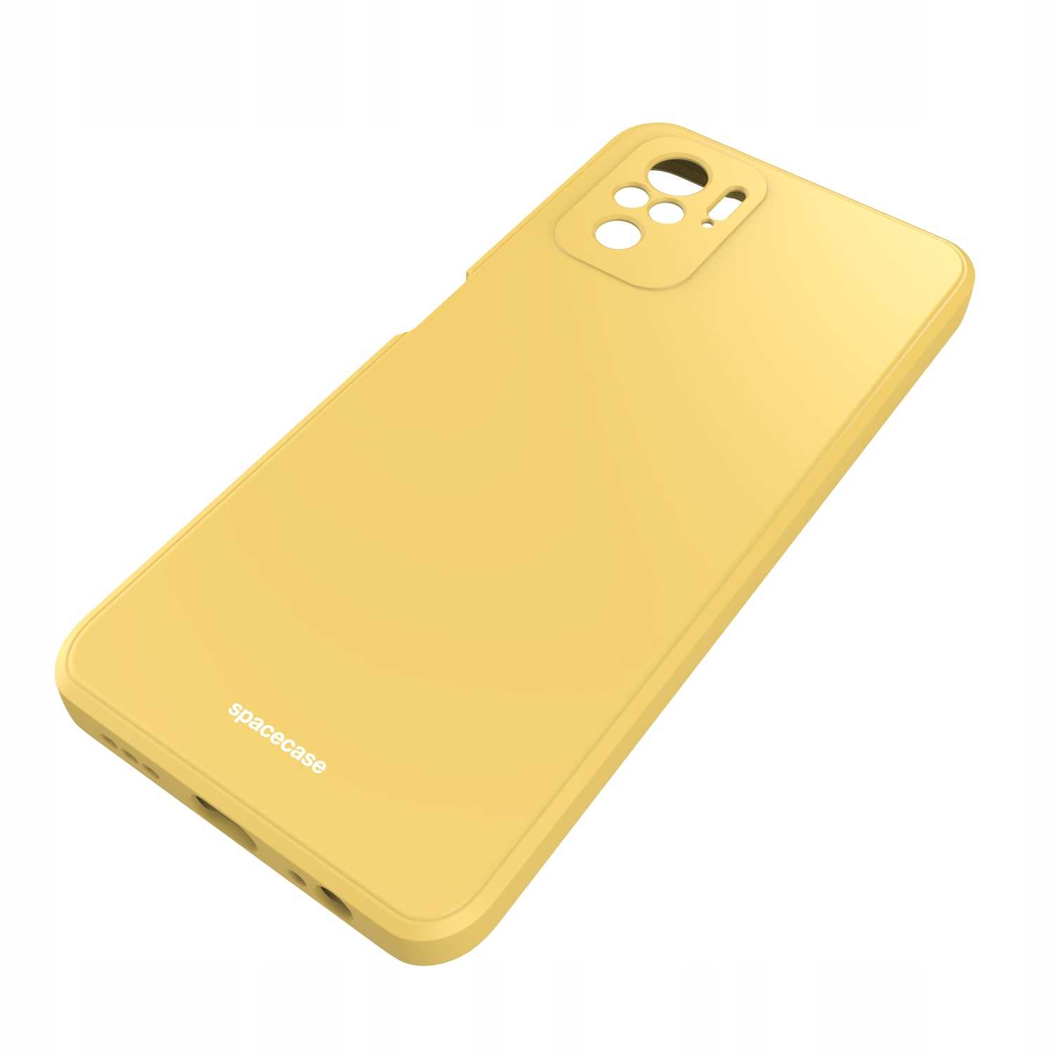 Spacecase Silicone Case Redmi Note 10/10s yellow