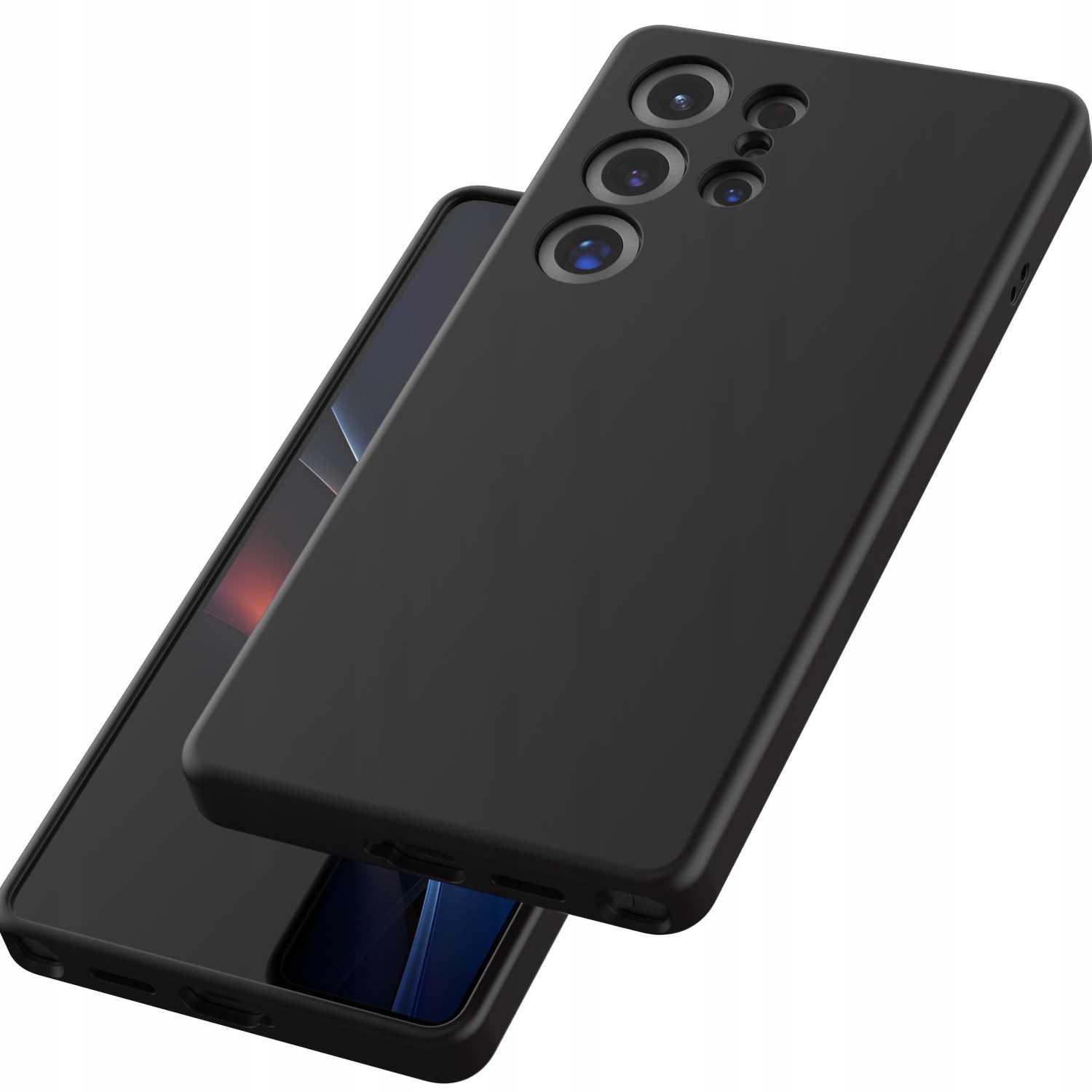 Spacecase Silicone Mag Galaxy S25 Ultra black