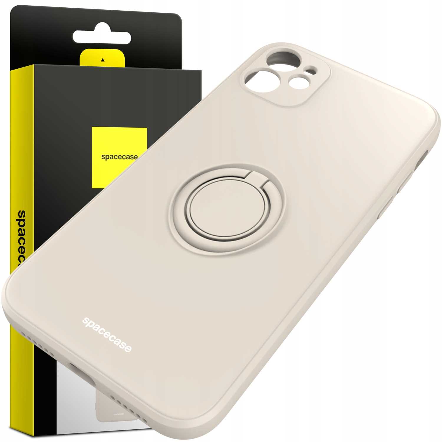 Spacecase Silicone Ring iPhone 11 bone
