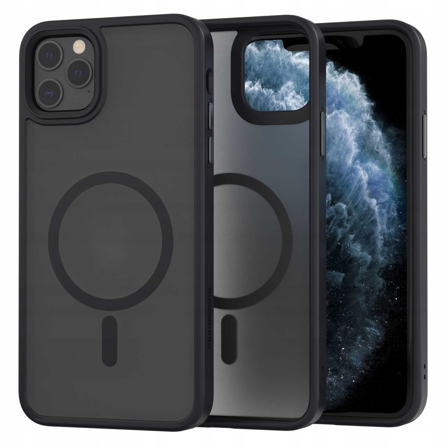Spacecase Hybrid Mag Iphone 11 Pro Max Black