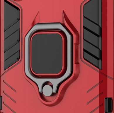 Spacecase X-Ring Oppo Reno 3 Czerwony