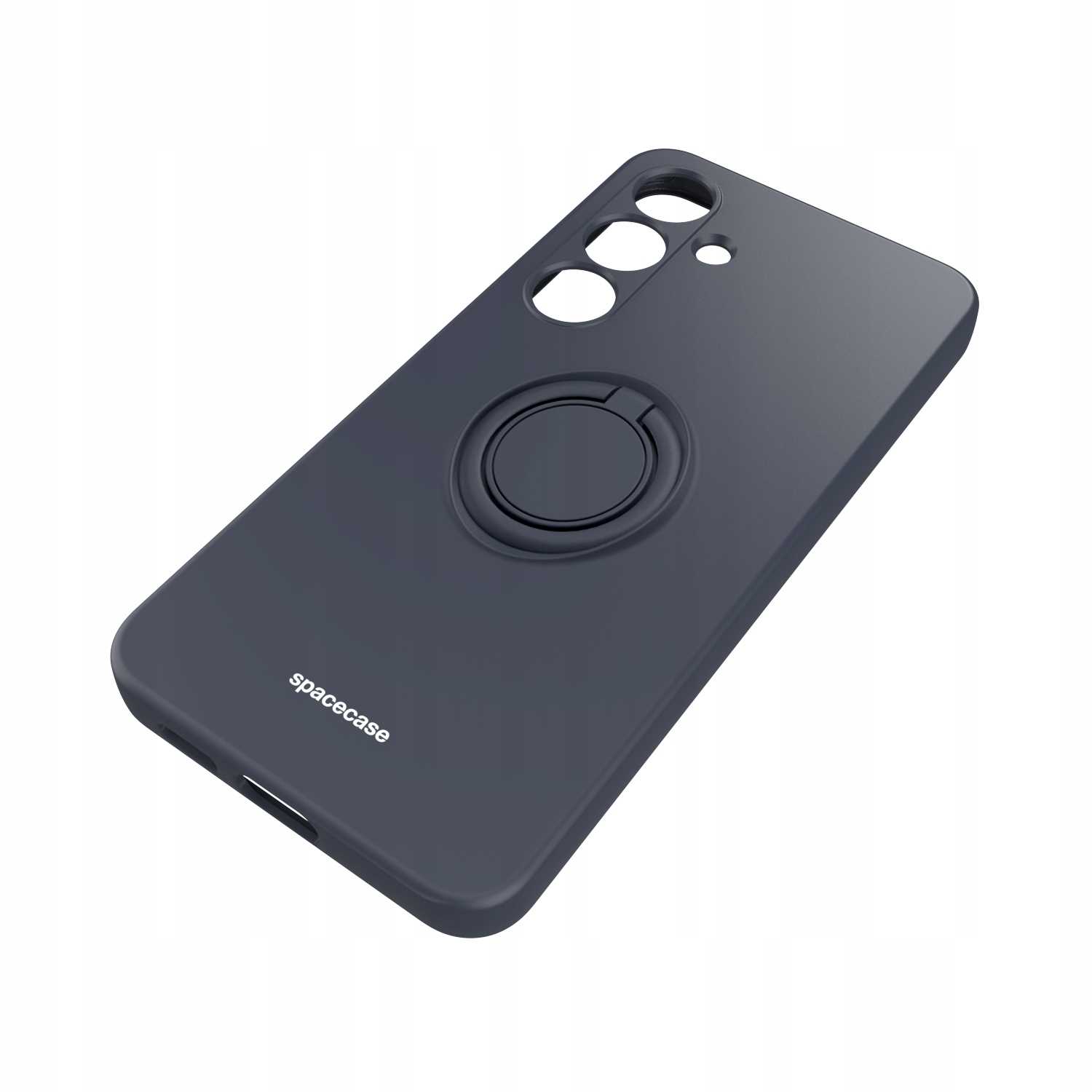 Spacecase Silicone Ring Galaxy S24 Black
