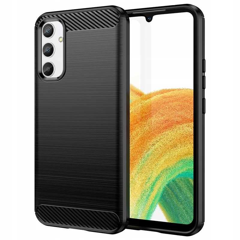 Spacecase Carbon Galaxy A34 5G black
