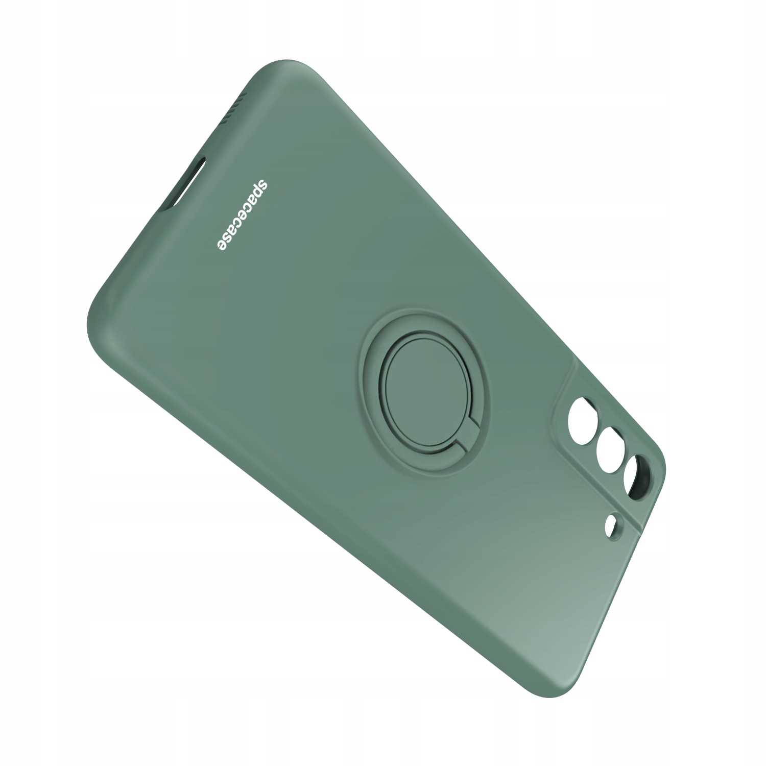 Spacecase Silicone Ring Galaxy S21 Fe Dark Green