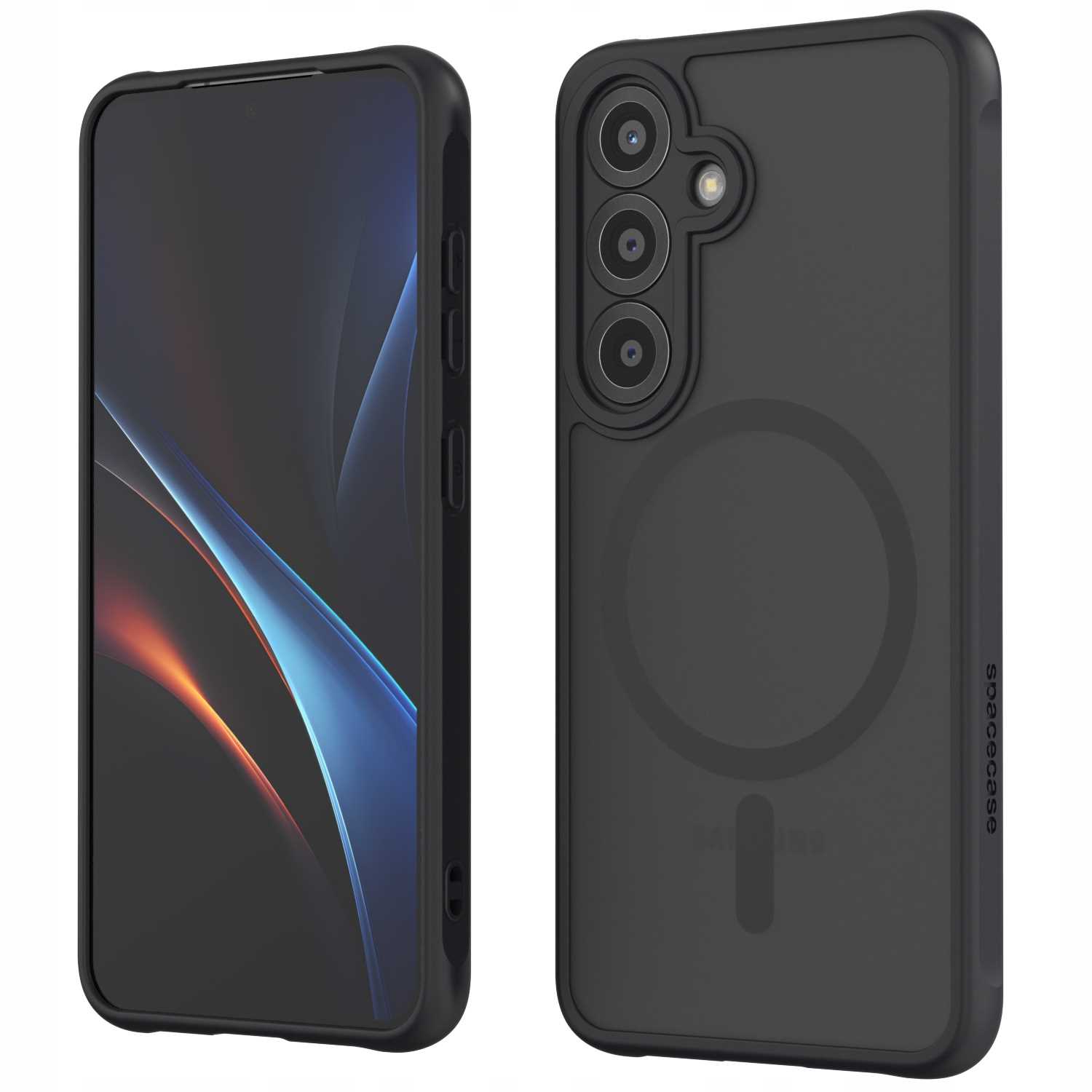 Spacecase Hybrid Mag Galaxy S25 black