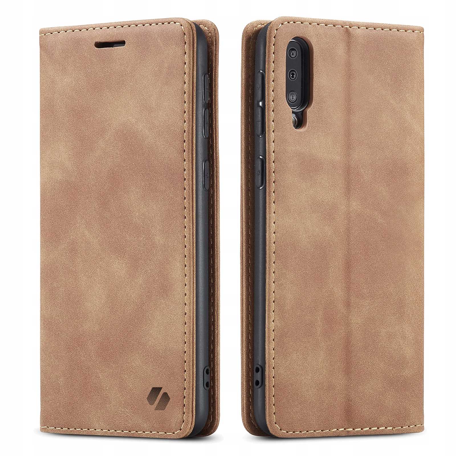 Spacecase Wallet Galaxy A50 Light Brown