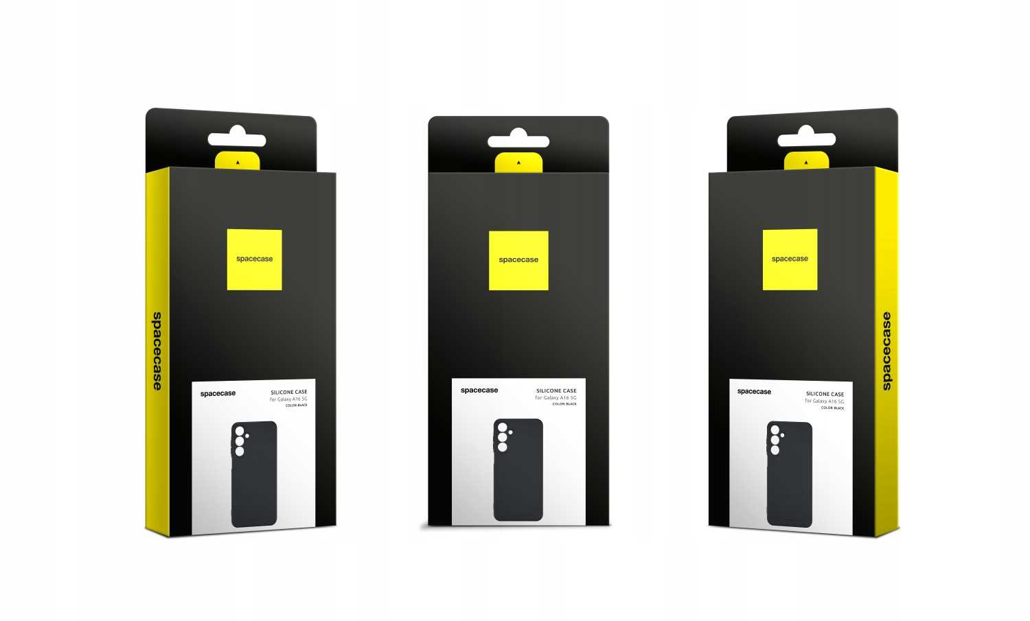 Spacecase Silicone Case 3.0 Galaxy A16 5G Black