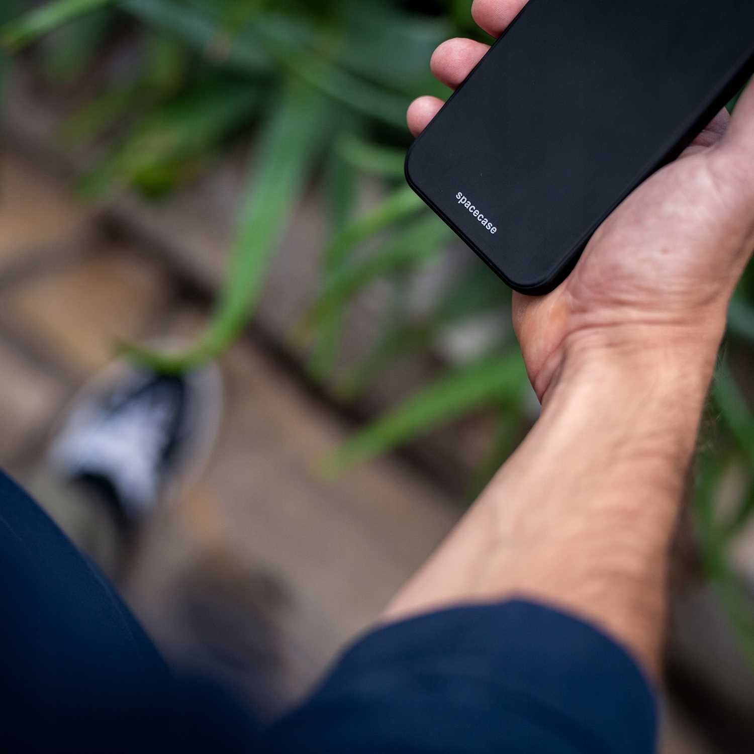 Spacecase Silicone Case Poco X5 Pro 5G Black