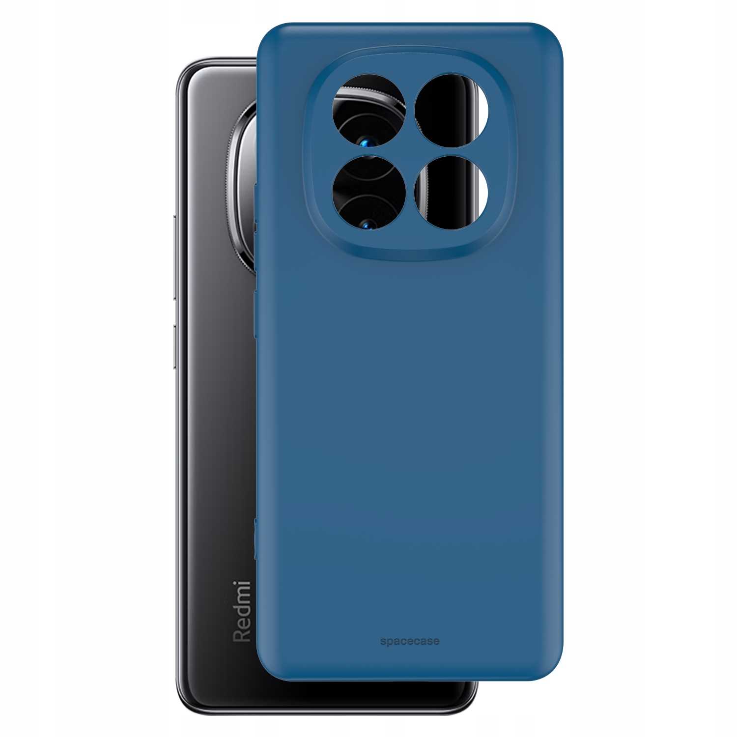 Spacecase Silicone Case 3.0 Redmi Note 14 Pro+ 5G blue