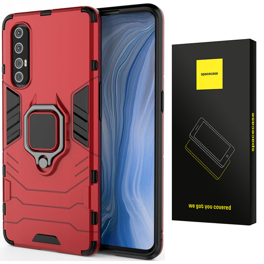 Spacecase X-Ring Oppo Reno 3 Pro Czerwony