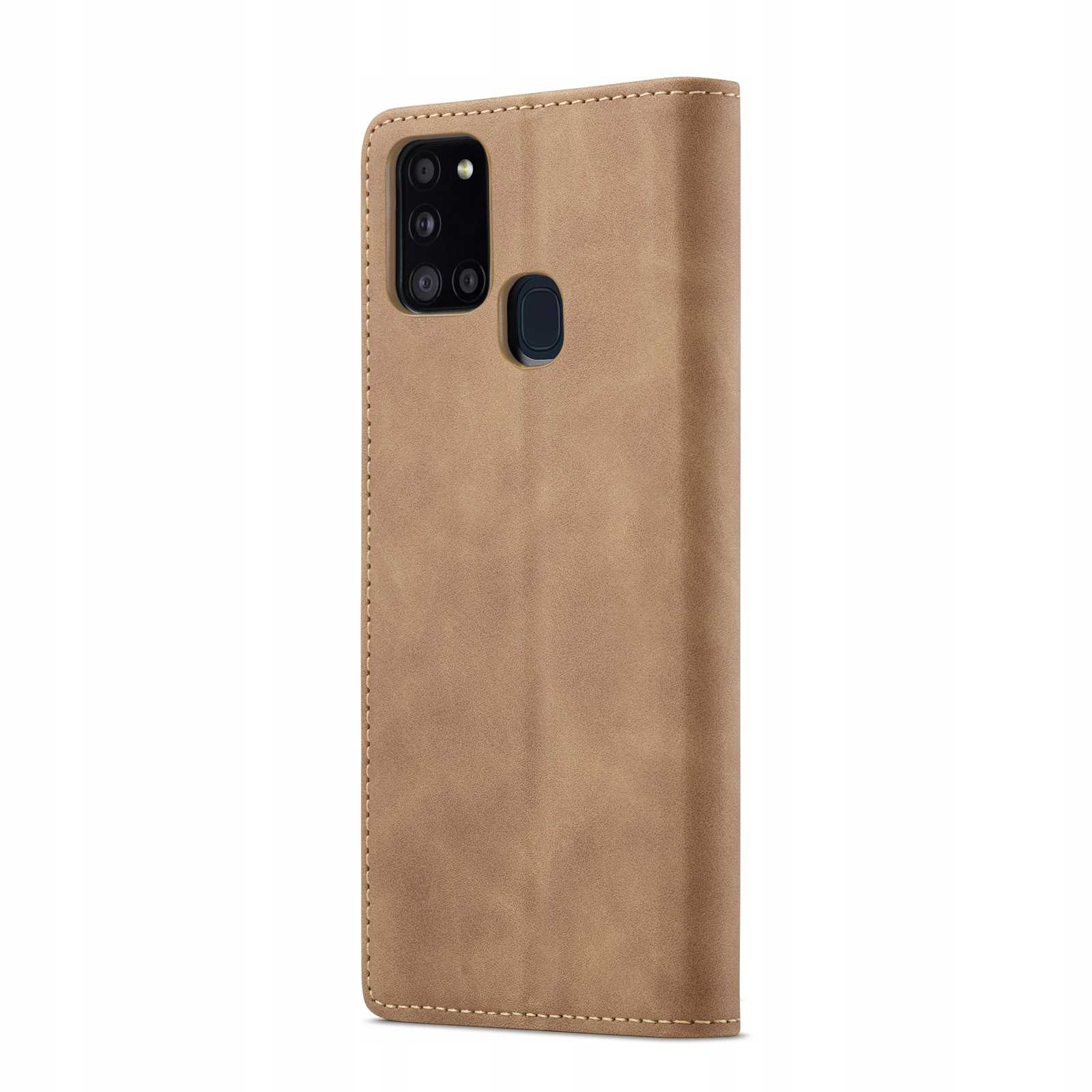 Spacecase Wallet Galaxy A21s light brown
