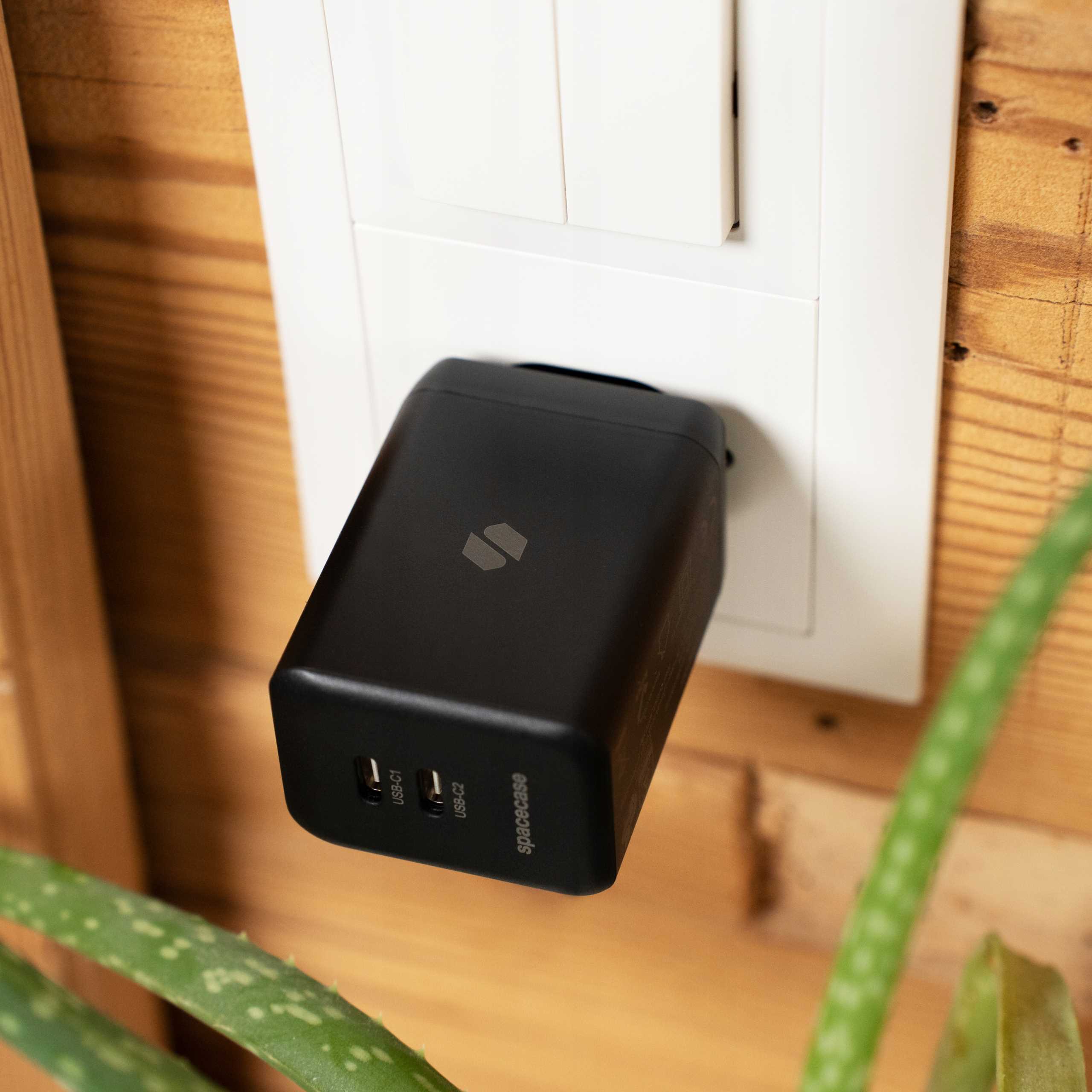 Spacecase USB Charger 45W GaN SC006B black