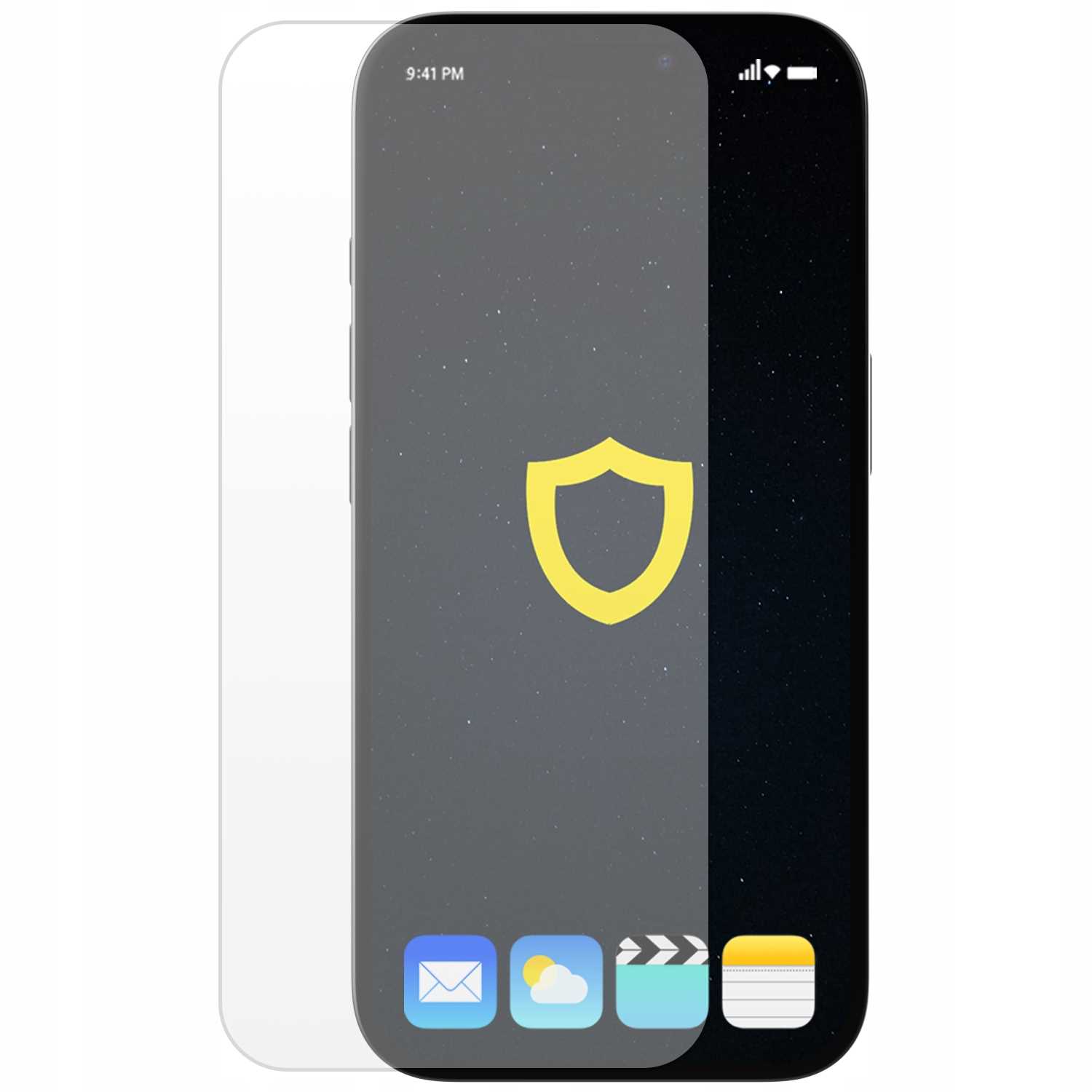 Spacecase Glass 2.5D iPhone 16 Plus