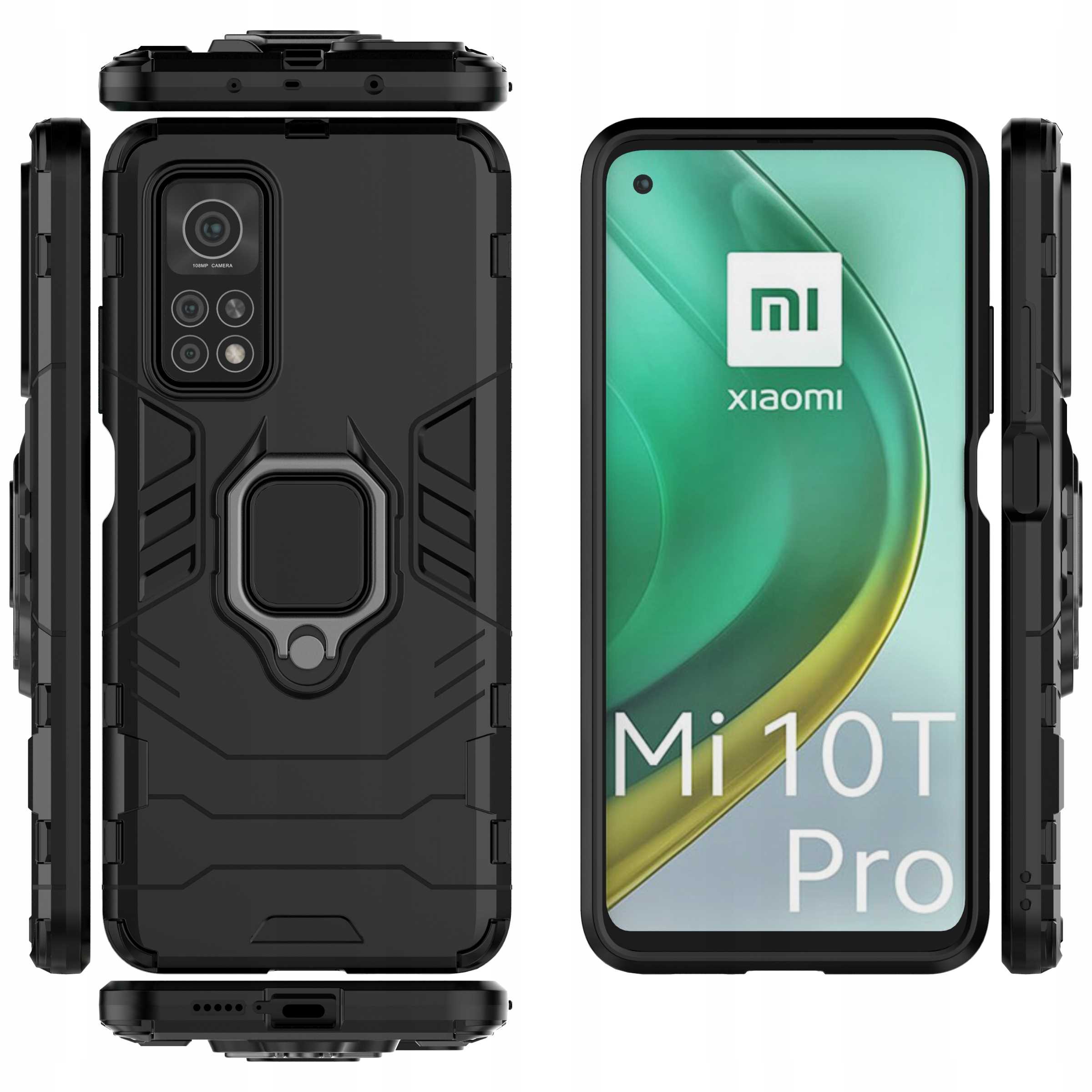 Spacecase X-Ring Mi 10T/10T Pro czarny
