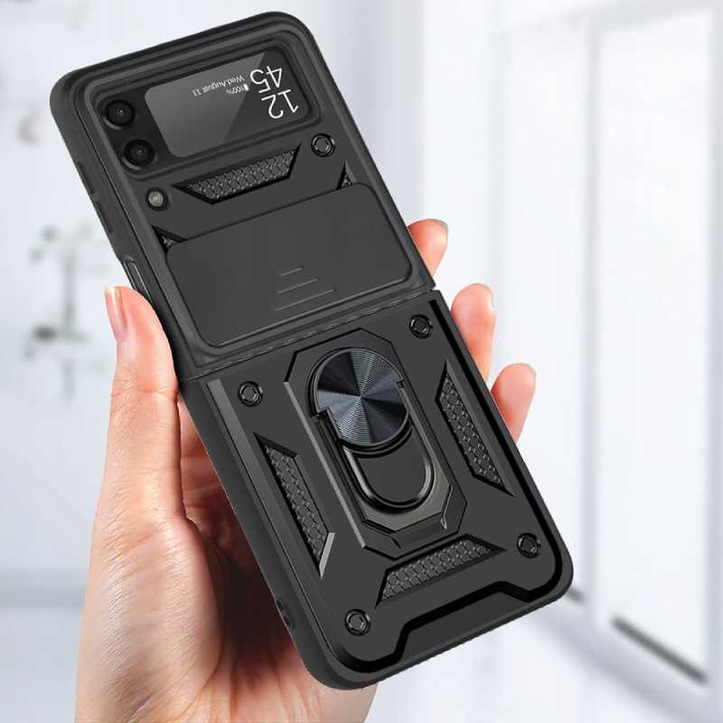 Spacecase Camring Galaxy Z Flip 3 black