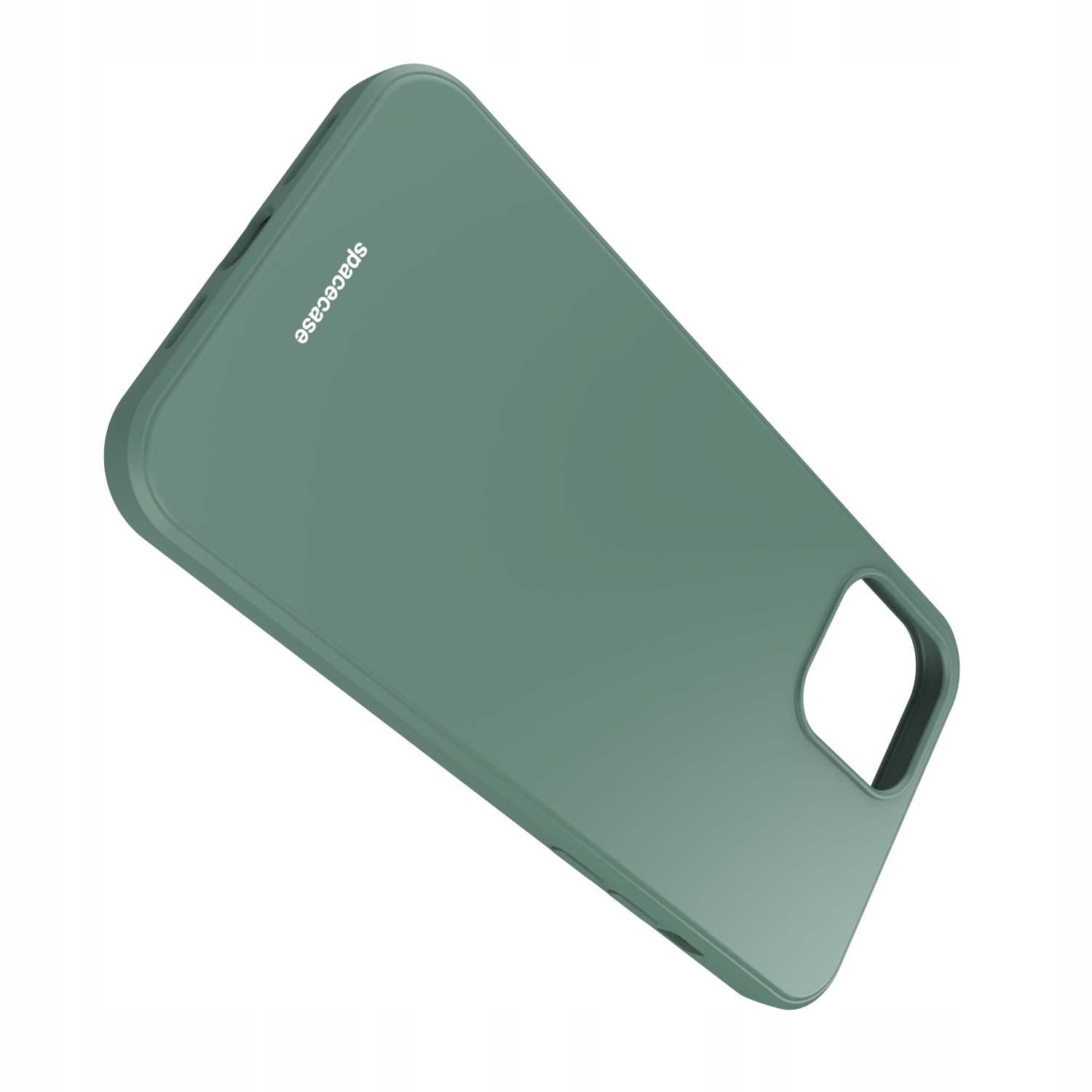 Spacecase Silicone Case iPhone 12 Pro Max dark green