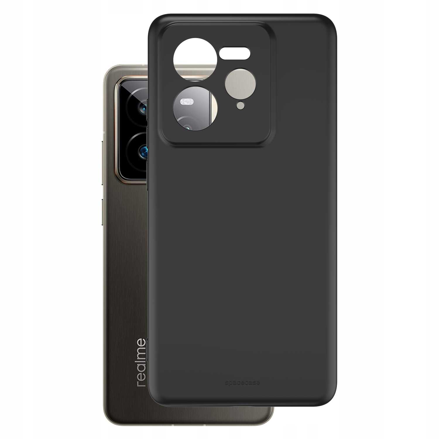 Spacecase Silicone Case 3.0 Realme Gt7 Pro Black