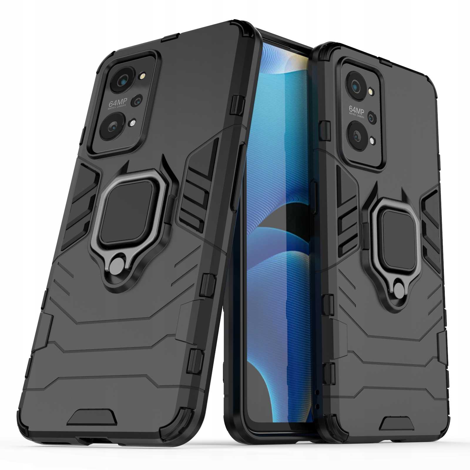 Spacecase X-Ring Realme Gt Neo 2 / 3T Czarny