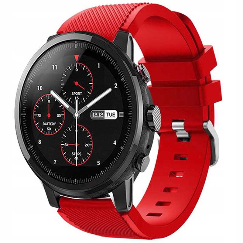 Spacecase Watchband 22mm red