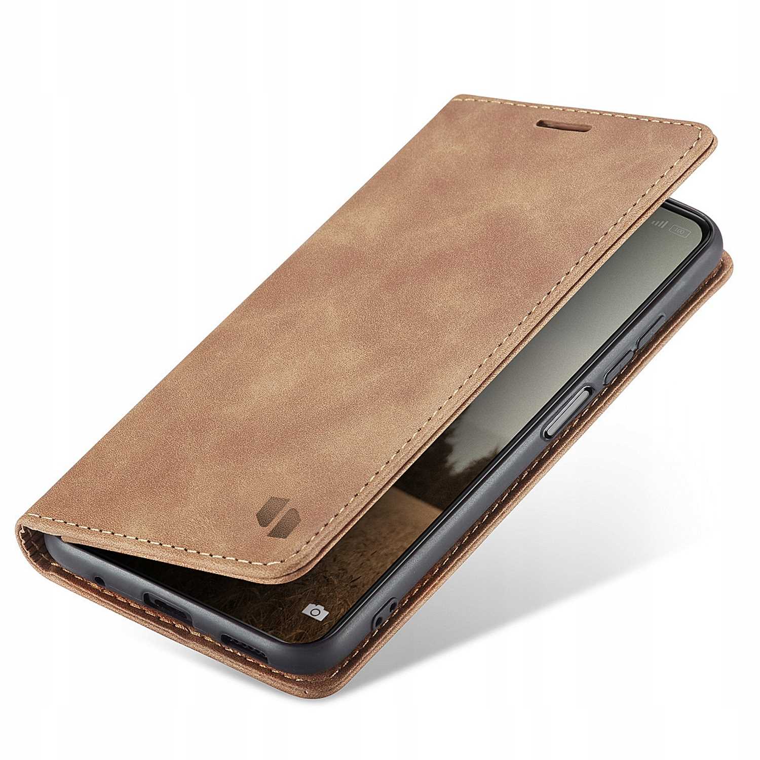 Spacecase Wallet Redmi Note 10 Pro Light Brown