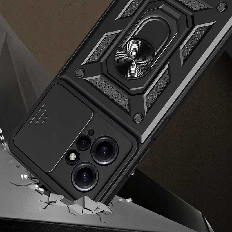 Spacecase Camring Redmi Note 12 4G black