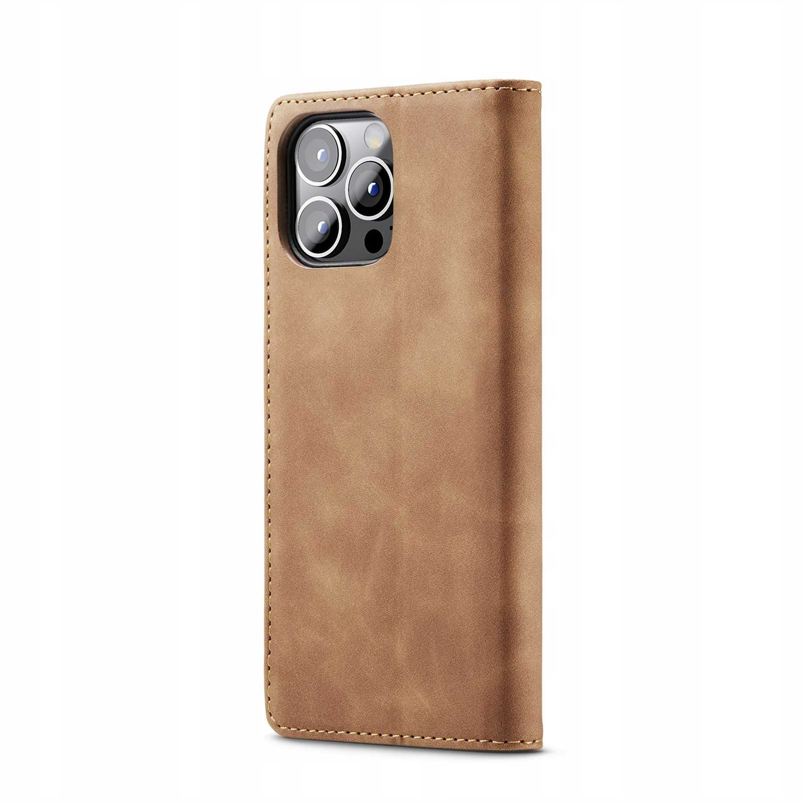 Spacecase Wallet iPhone 15 Pro light brown