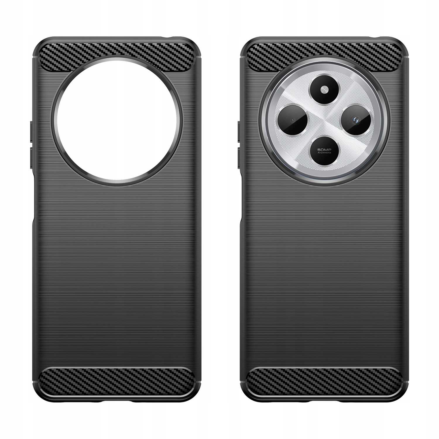 Spacecase Carbon Xiaomi 14C/Poco C75 4G black