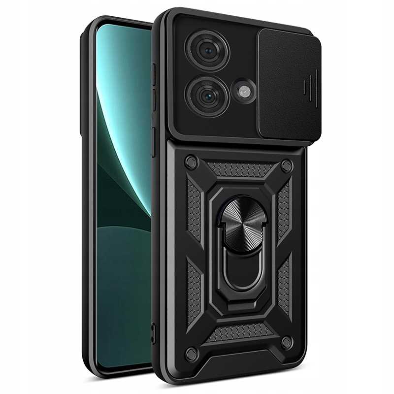 Spacecase Camring Motorola Edge 40 Neo black