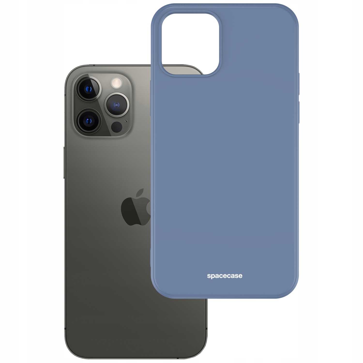 Spacecase Silicone Case iPhone 13 Pro blue