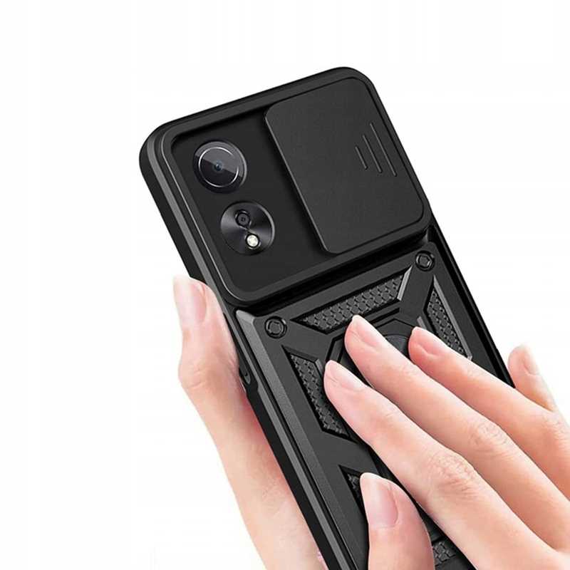Spacecase Camring Oppo A58 4G black