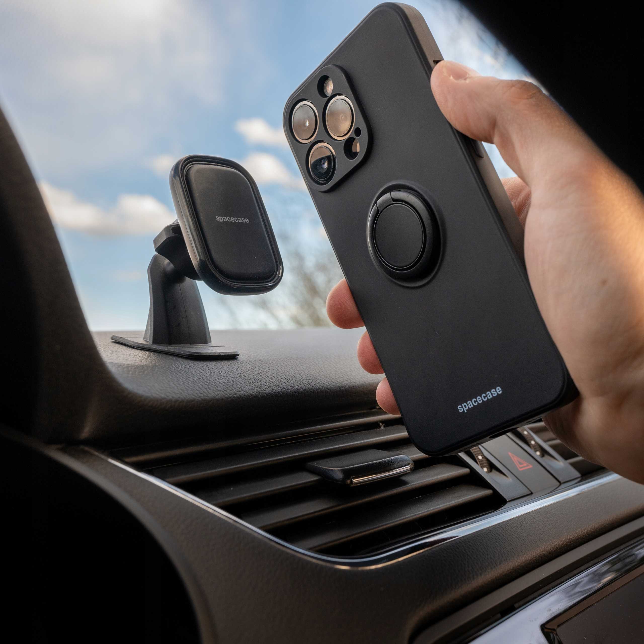 Spacecase Car Holder SC09 Dash/Console Magnetic black