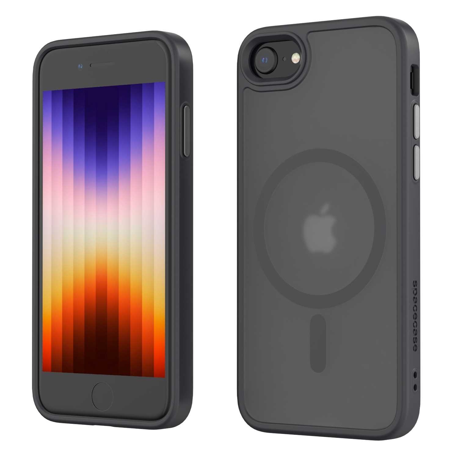 Spacecase Hybrid Mag Iphone 7/8/Se Black