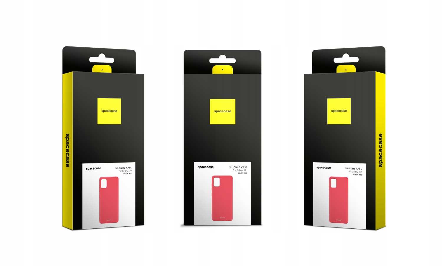 Spacecase Silicone Case Galaxy A71 Red