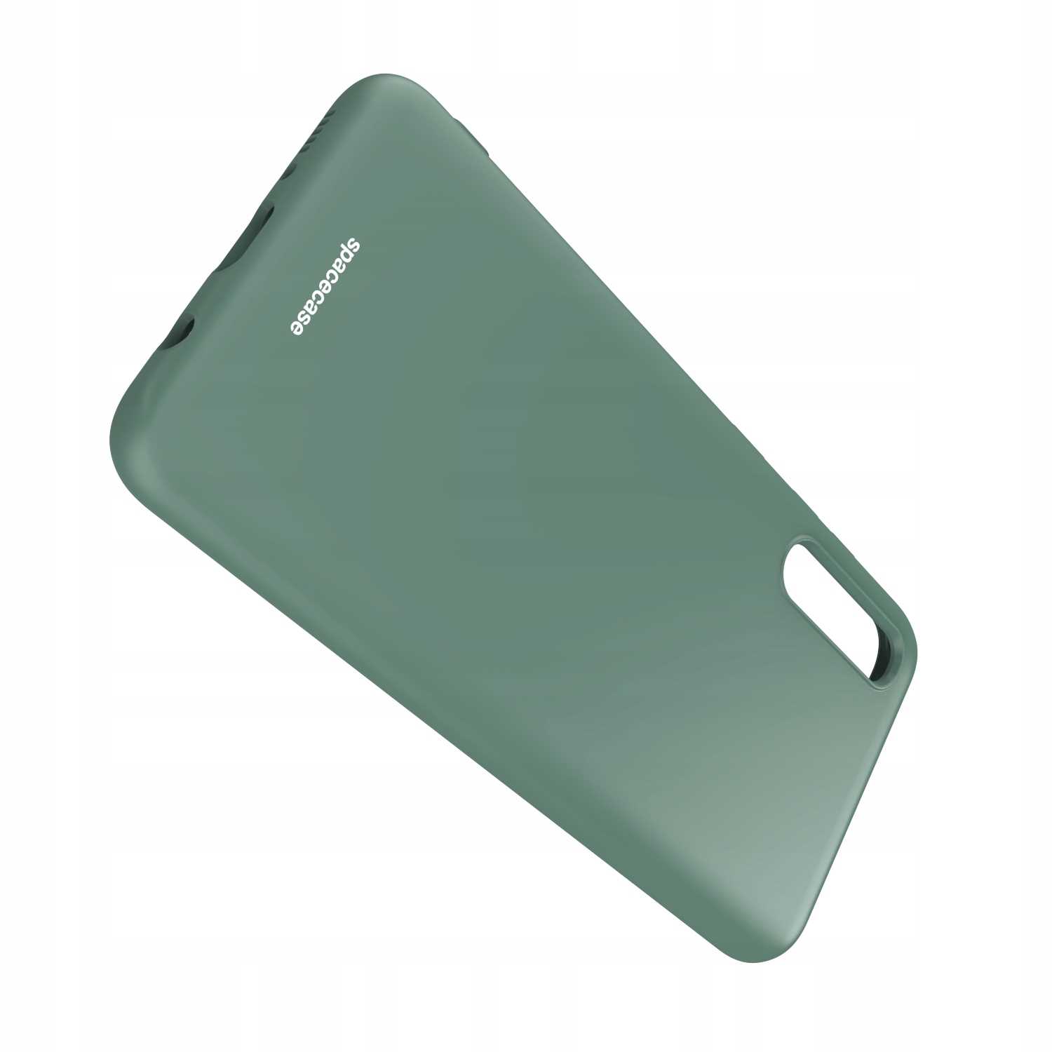 Spacecase Silicone Case Galaxy A50 dark green