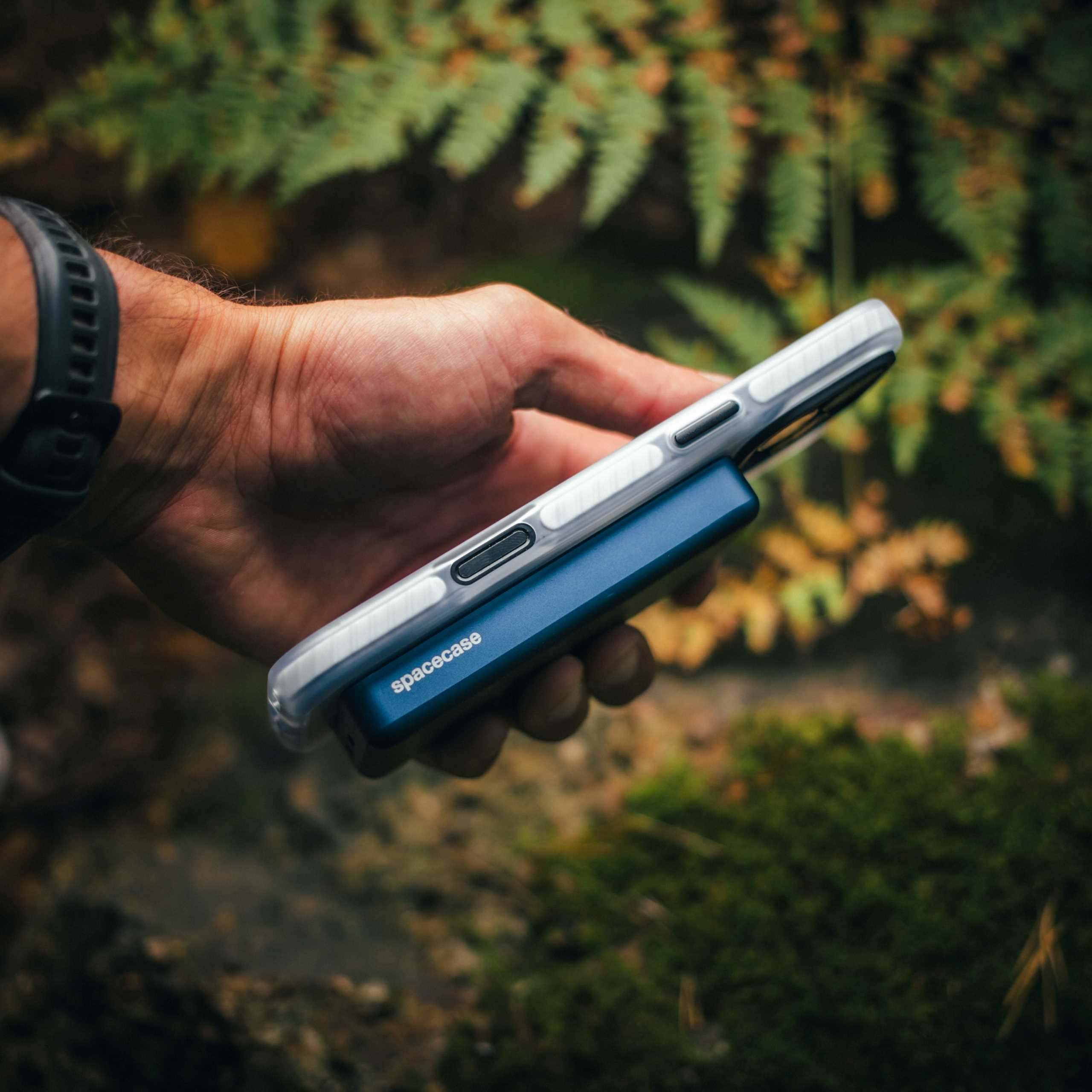 Spacecase Powerbank 10000Mah Snappack 20W Pb04-Db Blue