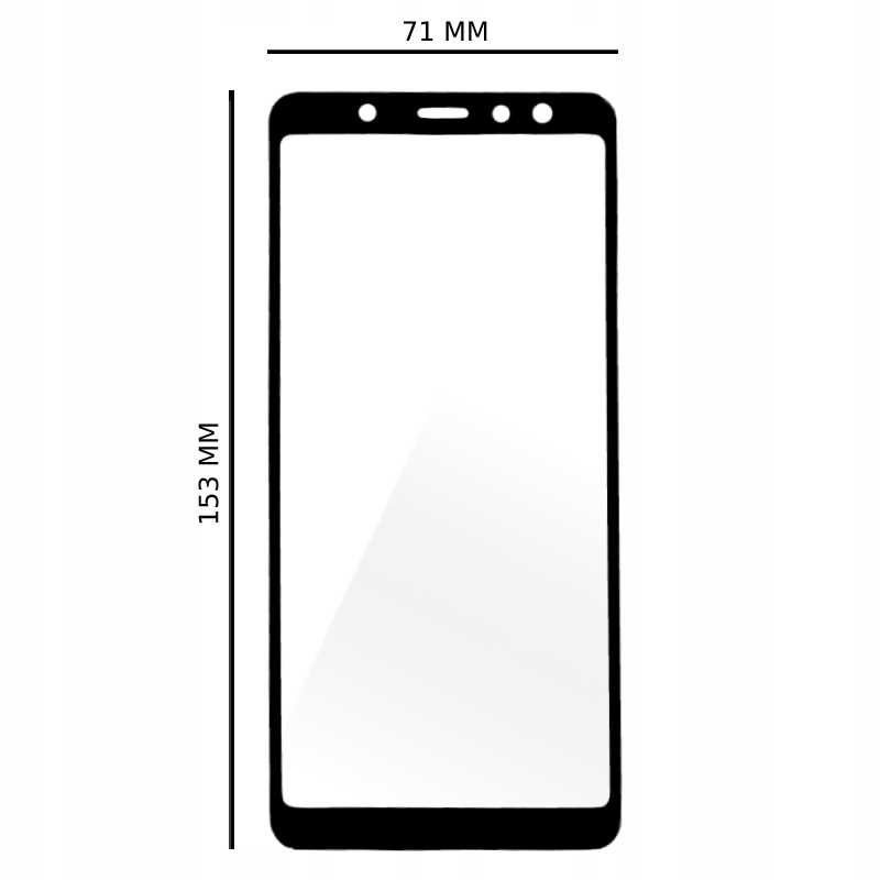 Spacecase Glass 5D Galaxy A7 2018