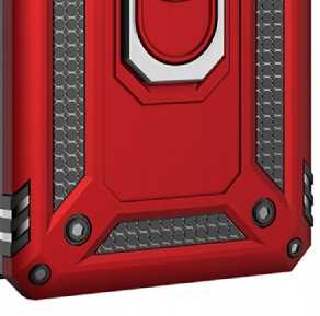 Spacecase Ring NX Huawei P30 Pro czerwony