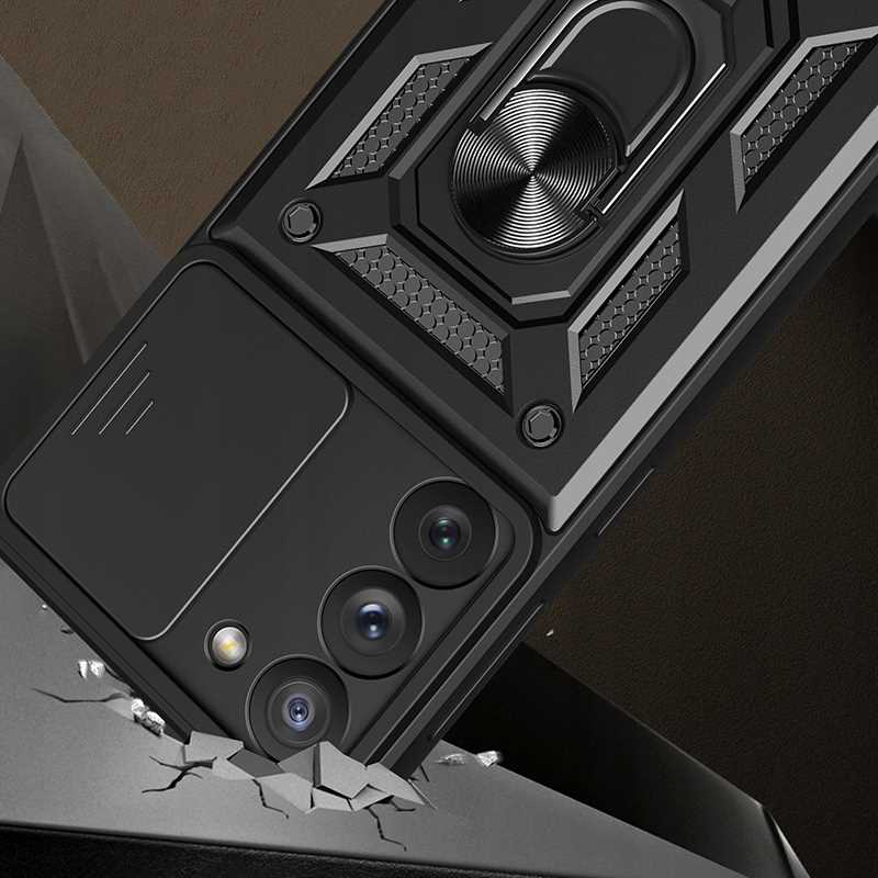 Spacecase Camring Galaxy S23+ black