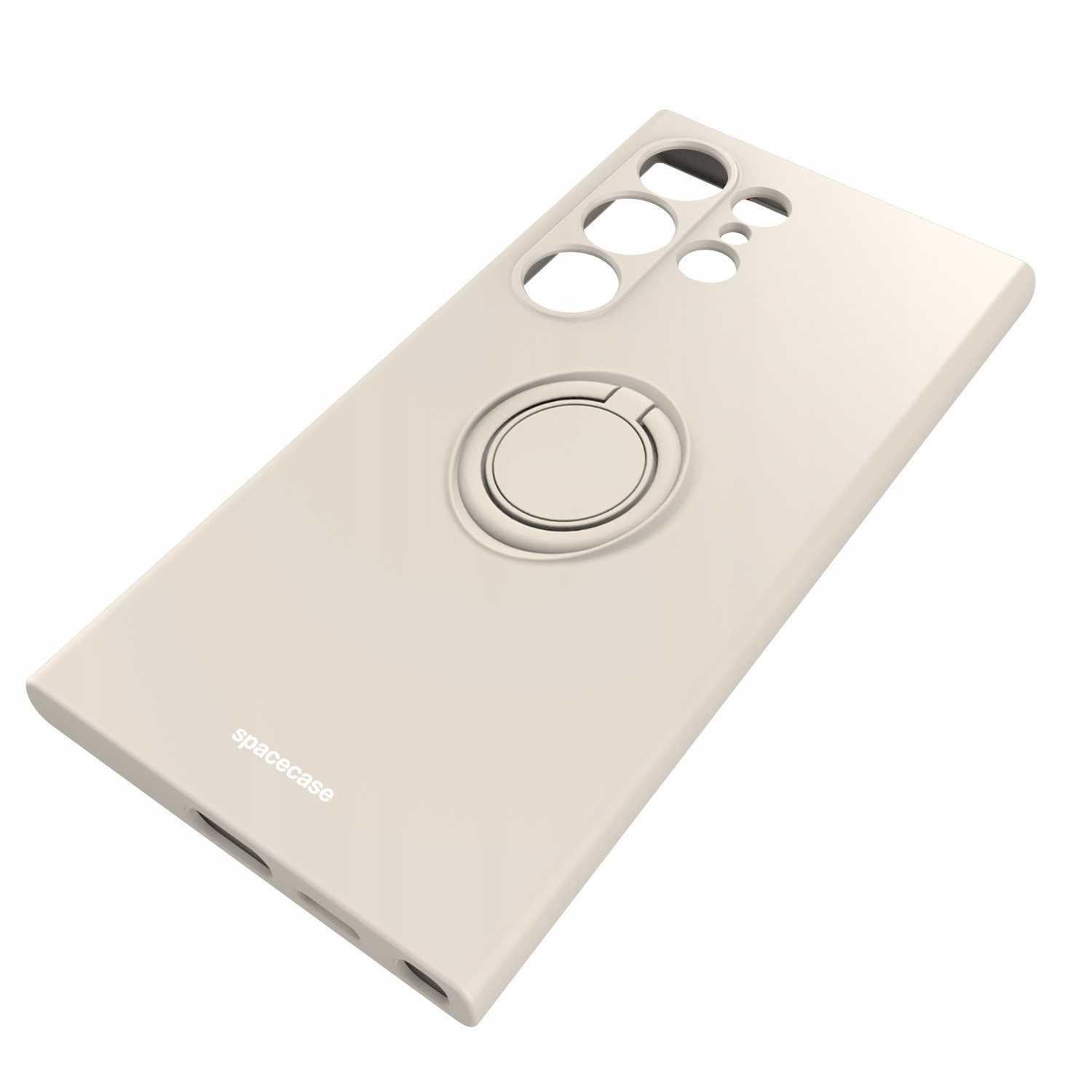 Spacecase Silicone Ring Galaxy S24 Ultra bone
