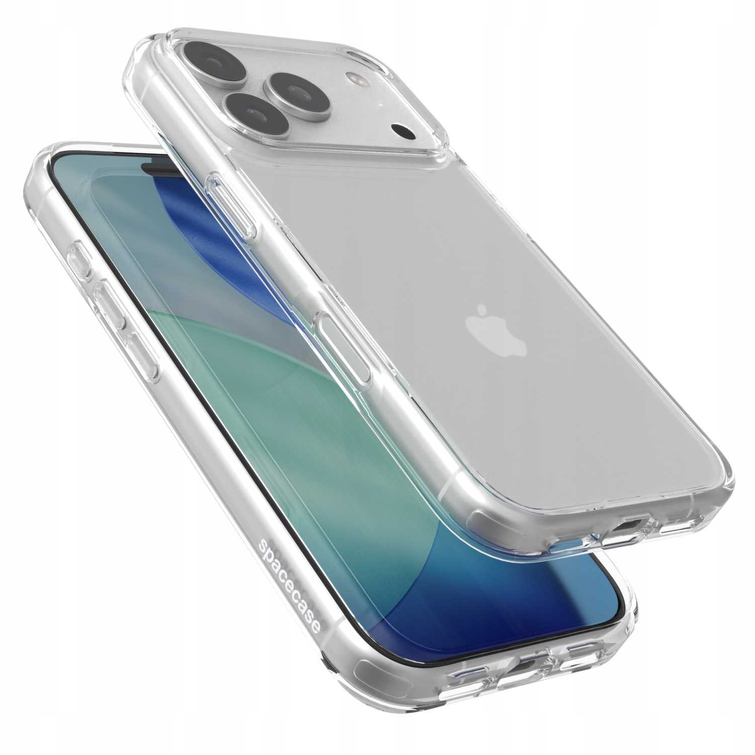 Spacecase Clear Hybrid Case iPhone 17 Pro