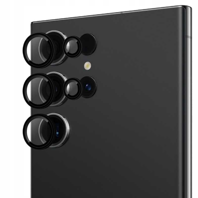 Spacecase Camera Ring Galaxy S22 Ultra Black