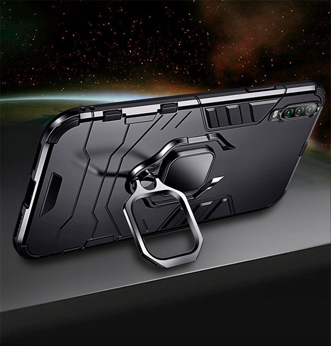 Spacecase X-Ring Huawei P30 czarny