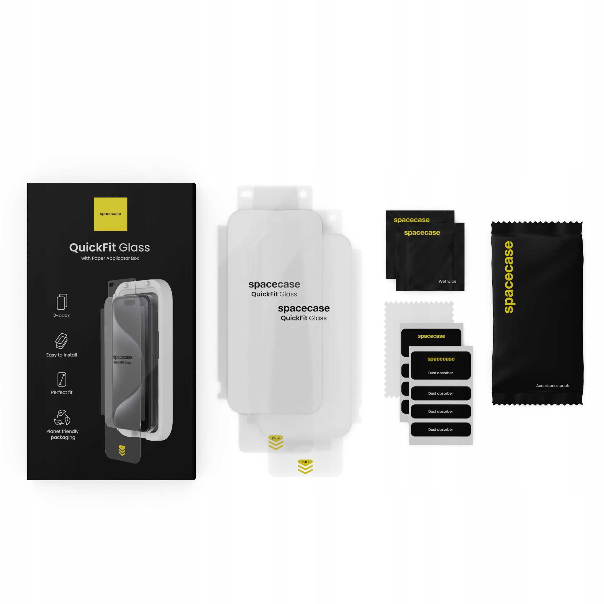 Spacecase Quickfit Glass iPhone 17 Air